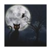 101419-66.jpg Cat and Full Moon Standard Canvas