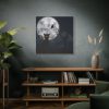 101419-69.jpg Cat and Full Moon Standard Canvas
