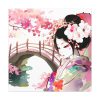 101419-71.jpg Japanese Garden Girl Character Standard Canvas