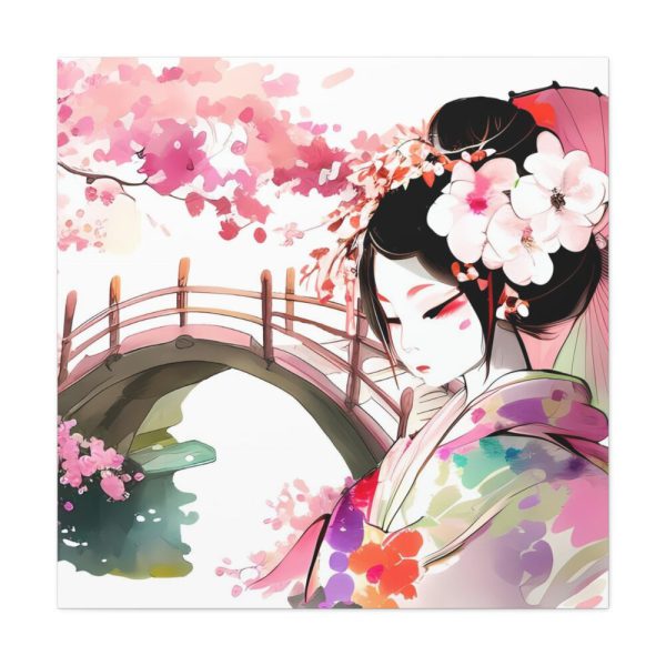 101419-71.jpg Japanese Garden Girl Character Standard Canvas