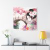 101419-72.jpg Japanese Garden Girl Character Standard Canvas