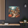 101419-88.jpg Halloween Jack-o-Lantern Village Standard Canvas