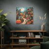101419-89.jpg Halloween Jack-o-Lantern Village Standard Canvas