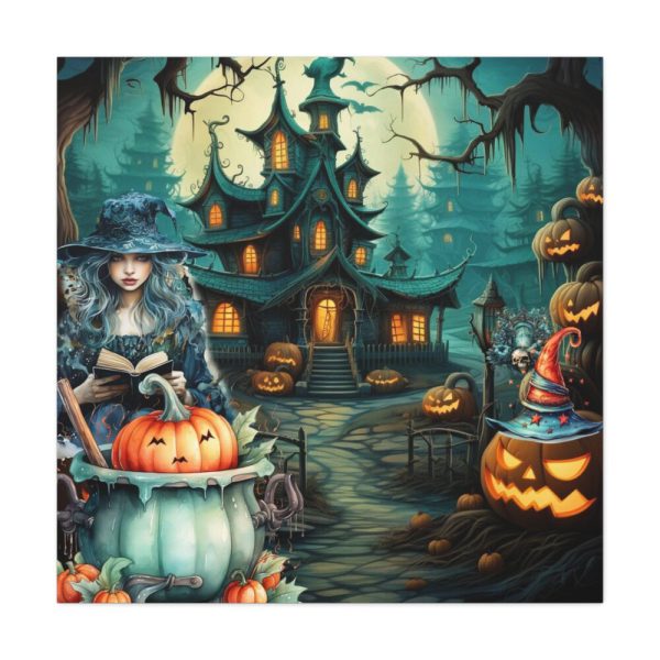 101419-91.jpg Halloween Night Witch Standard Canvas
