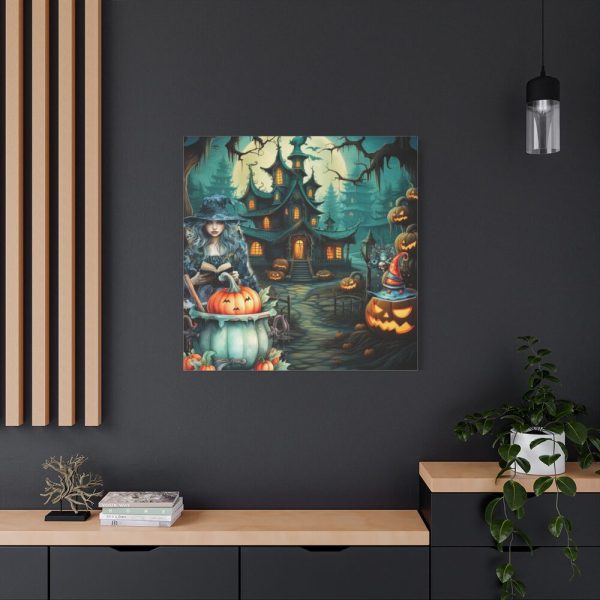 101419-93.jpg Halloween Night Witch Standard Canvas