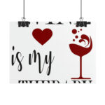 Wine Glass Motivation Poster - Image 22