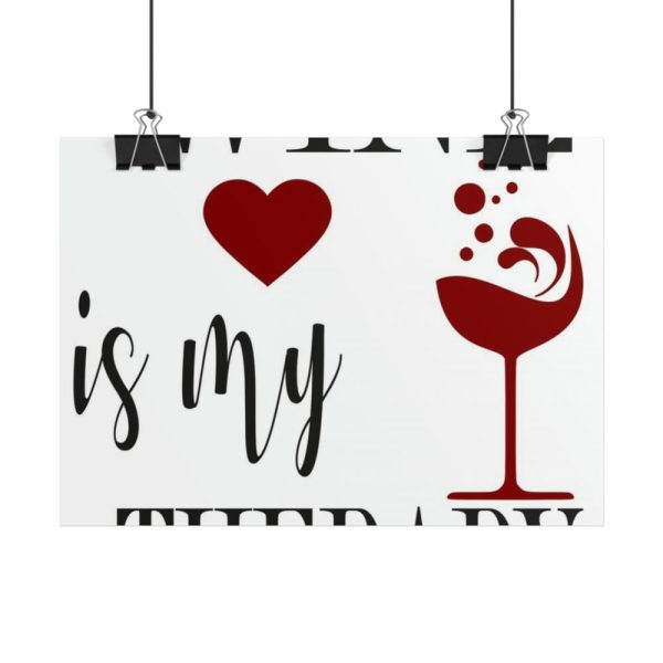 Wine Glass Motivation Poster