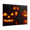 101875-112.jpg Halloween Pumpkin With Candles Inside Poster