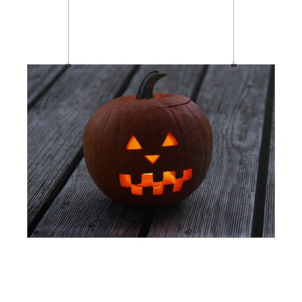 Carved Pumpkin Poster