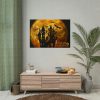 101875-148.jpg Halloween Castle Weird Surreal Atmosphere Poster