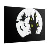 Witch Flying in Dark Poster