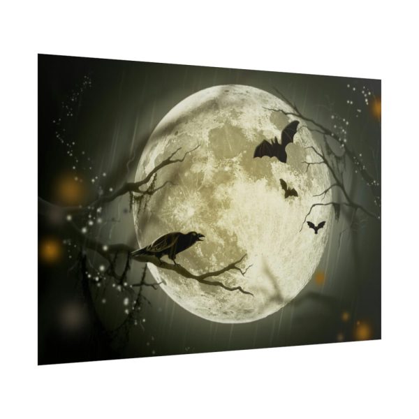 101875-177.jpg Full Moon on Halloween Poster