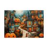 101875-180.jpg Halloween Jack-o-Lantern Village Poster