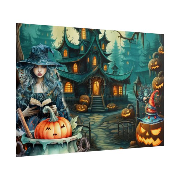 101875-187.jpg Halloween Night Witch Poster