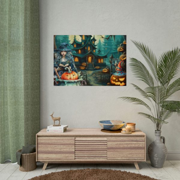101875-188.jpg Halloween Night Witch Poster