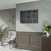 101875-19.jpg Tic Tac Toe Love Heart Poster