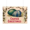 Old Colorful Easter Poster