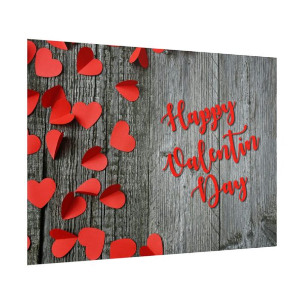 Valentines Day Red Heart Poster
