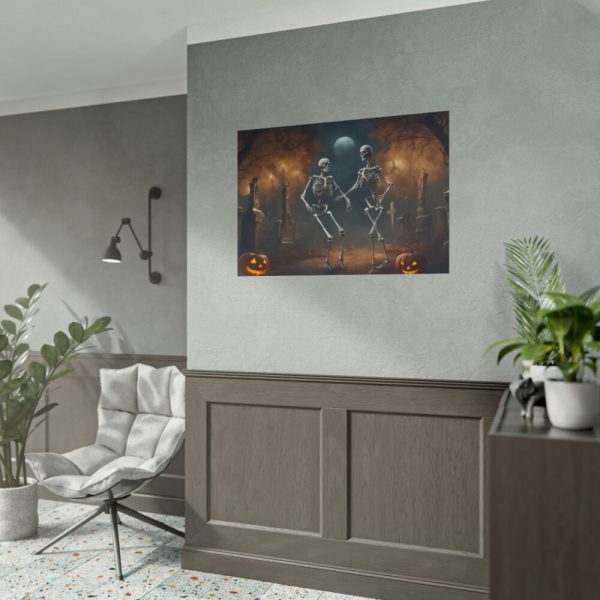 101875-229.jpg Scary Halloween Scene I Poster