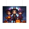 101875-251.jpg Halloween Kids Cartoon Art Poster
