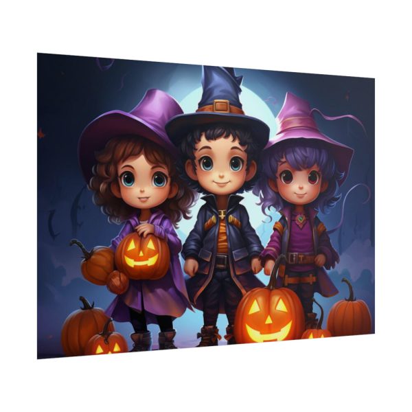101875-252.jpg Halloween Kids Cartoon Art Poster