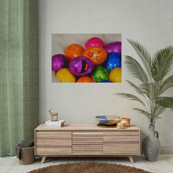 101875-283.jpg Happy Easter Eggs Poster