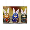101875-286.jpg Funny Hare Rabbit Poster