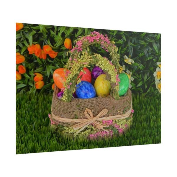 101875-292.jpg Basket Easter Eggs Poster