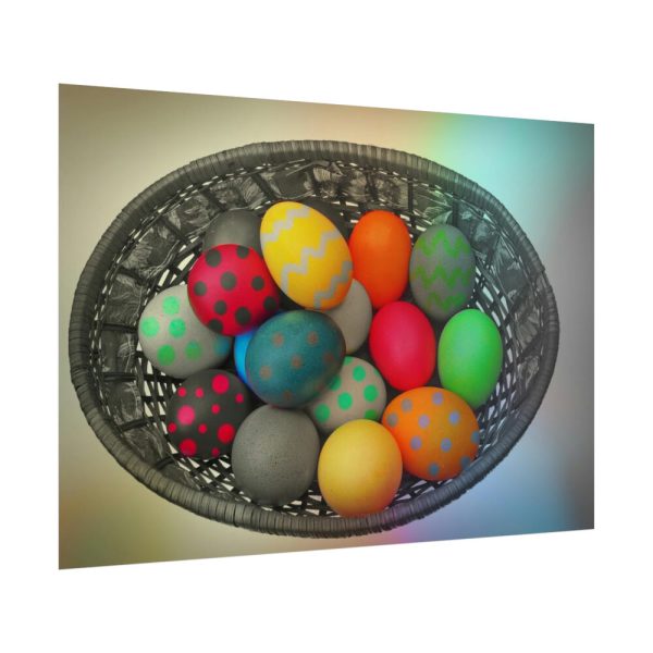 Happy Easter Decoration Poster