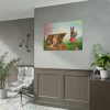 101875-309.jpg Easter Bunny in Basket Poster