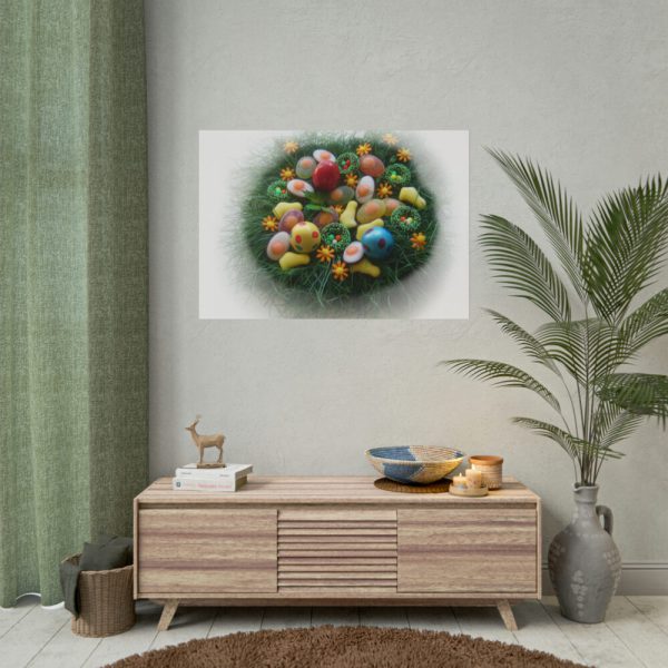 101875-318.jpg Colorful Eggs Poster