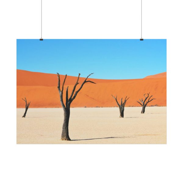 101875-346.jpg Dead Tree on Desert Poster