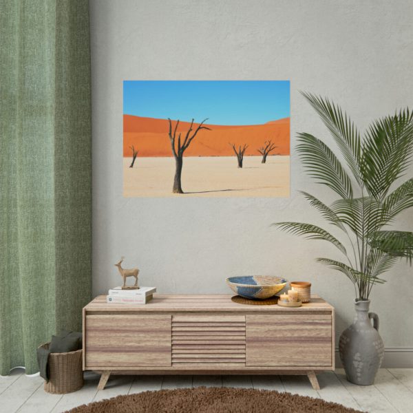 101875-348.jpg Dead Tree on Desert Poster