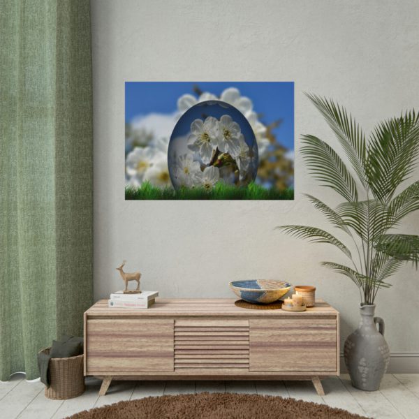 Easter Floral Poster