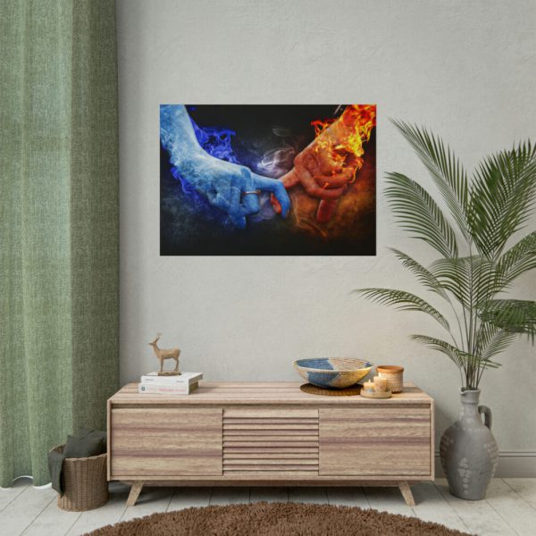 101875-38.jpg Ice Fire Romance Poster