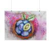 101875-406.jpg Plums, Plate, Fruit, Vitamins Poster