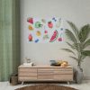 Fruit, Summer, Vitamins, Watercolor Poster