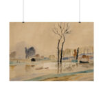 View of the River Marne Poster - Image 12