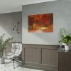 101875-439.jpg Fall Autumn Red Season Woods Poster