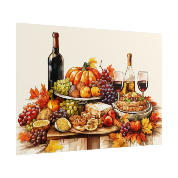 101875-467.jpg Food On a Table Poster