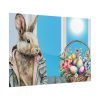 Cool Easter Rabbit In Jacket Poster