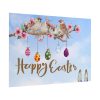 101875-512.jpg Easter Eggs, Rabbit And Birds Poster