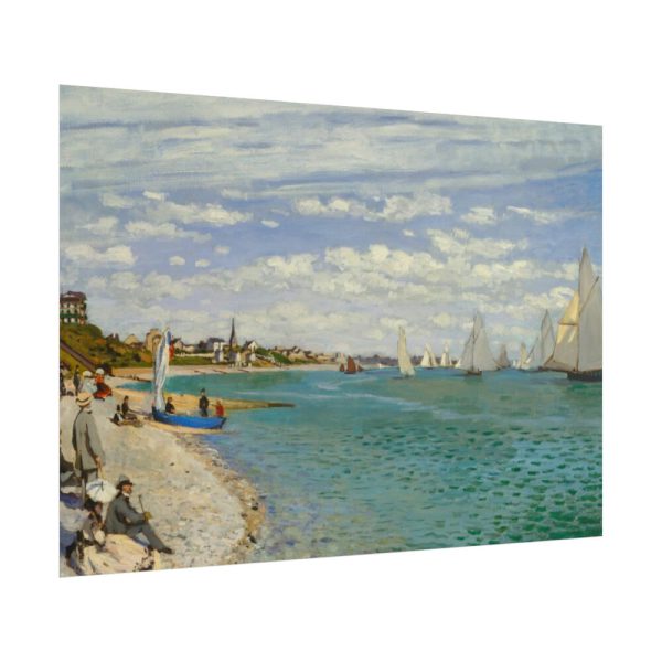 101875-522.jpg Regatta at Sainte-Adresse by Claude Monet Poster