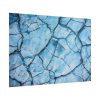 101875-537.jpg Blue Cracked Ground Texture Poster