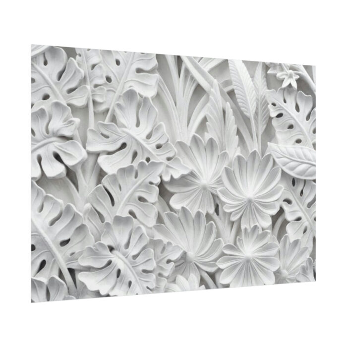 Carved Floral Ornament Texture Poster - Image 13