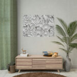Carved Floral Ornament Texture Poster - Image 14