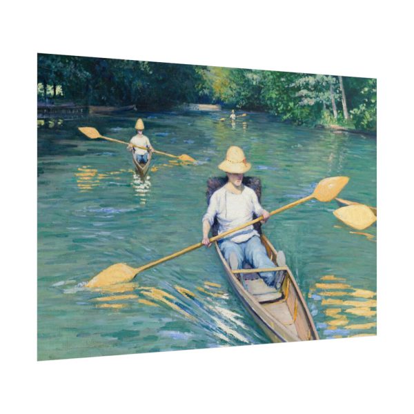 101875-572.jpg Skiffs by Gustave Caillebotte Poster