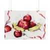 101875-591.jpg Still Life with Apples and Bananas by Charles Demuth Poster