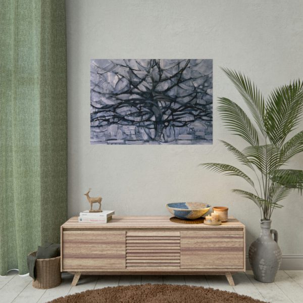 101875-598.jpg Piet Mondrian's Gray Tree Poster