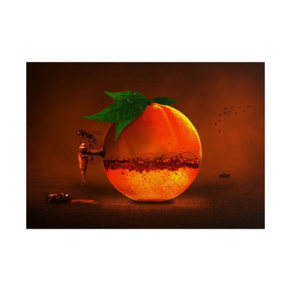 101875-645.jpg Orange Fruit Juice Poster